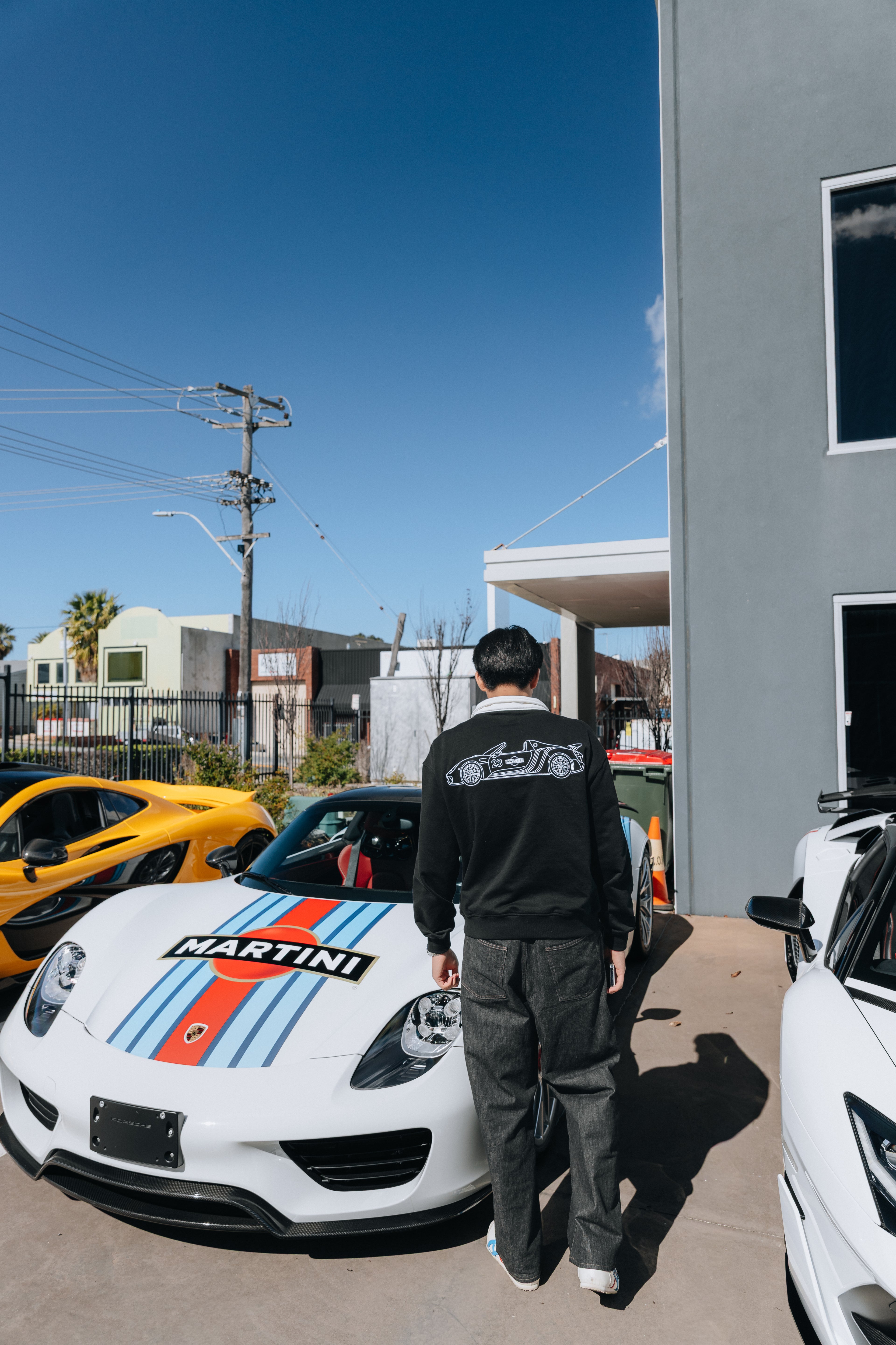 Porsche 918 Spyder Martini Quarterzip