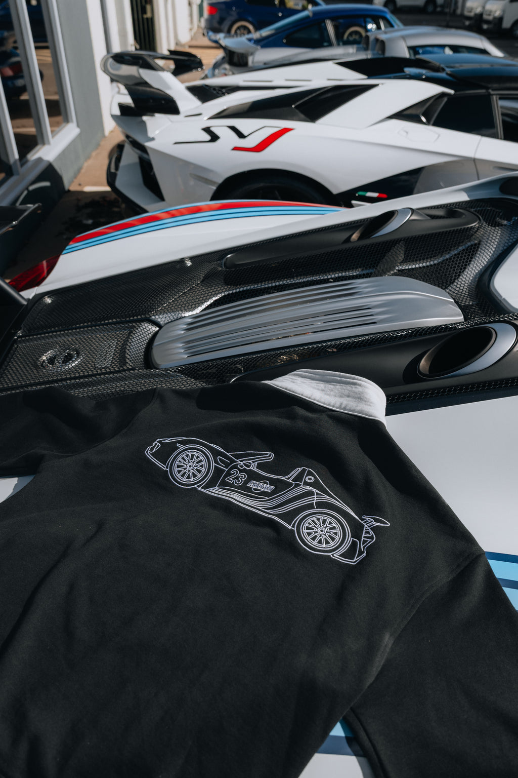 Porsche 918 Spyder Martini Quarterzip