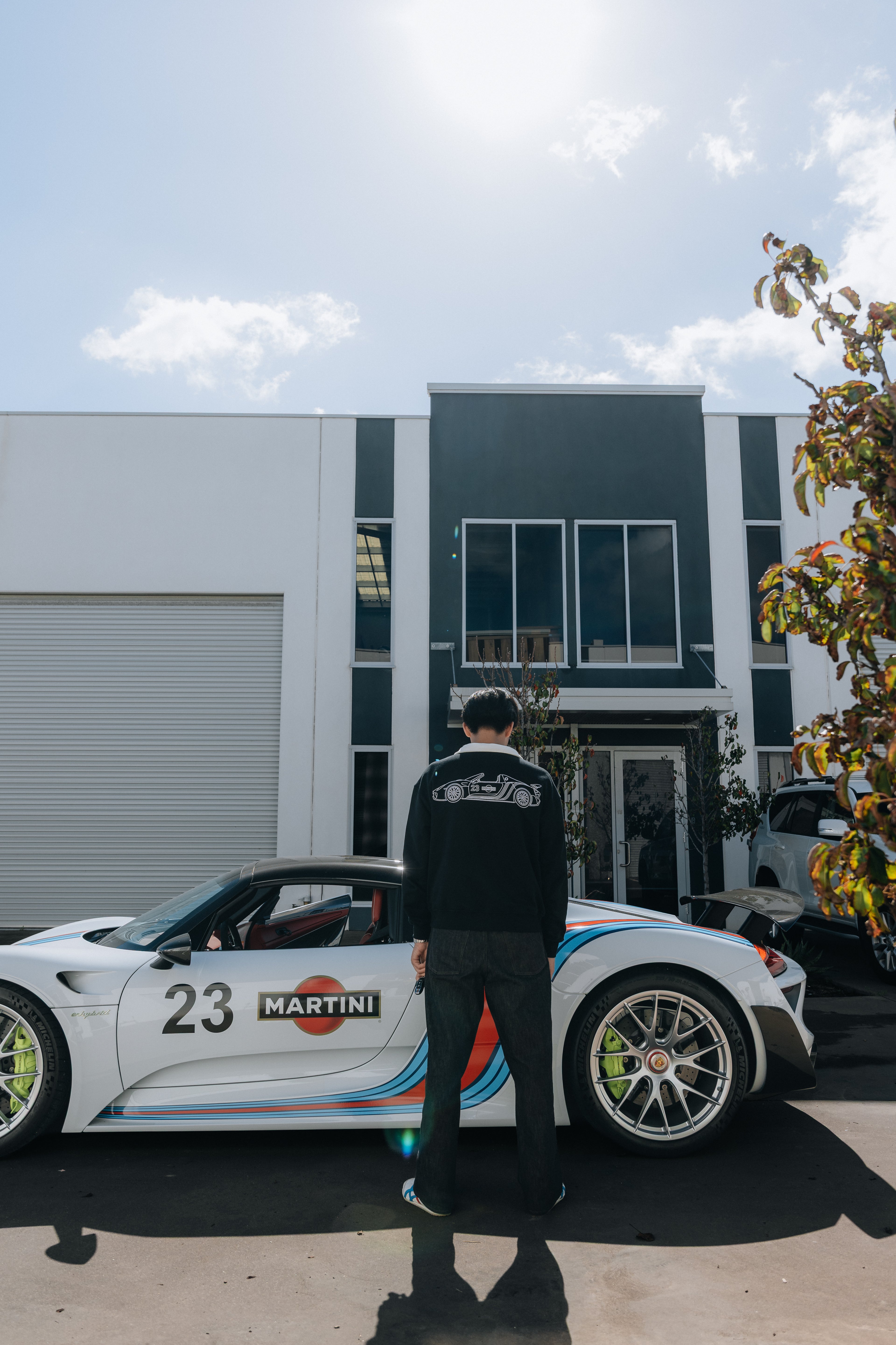 Porsche 918 Spyder Martini Quarterzip