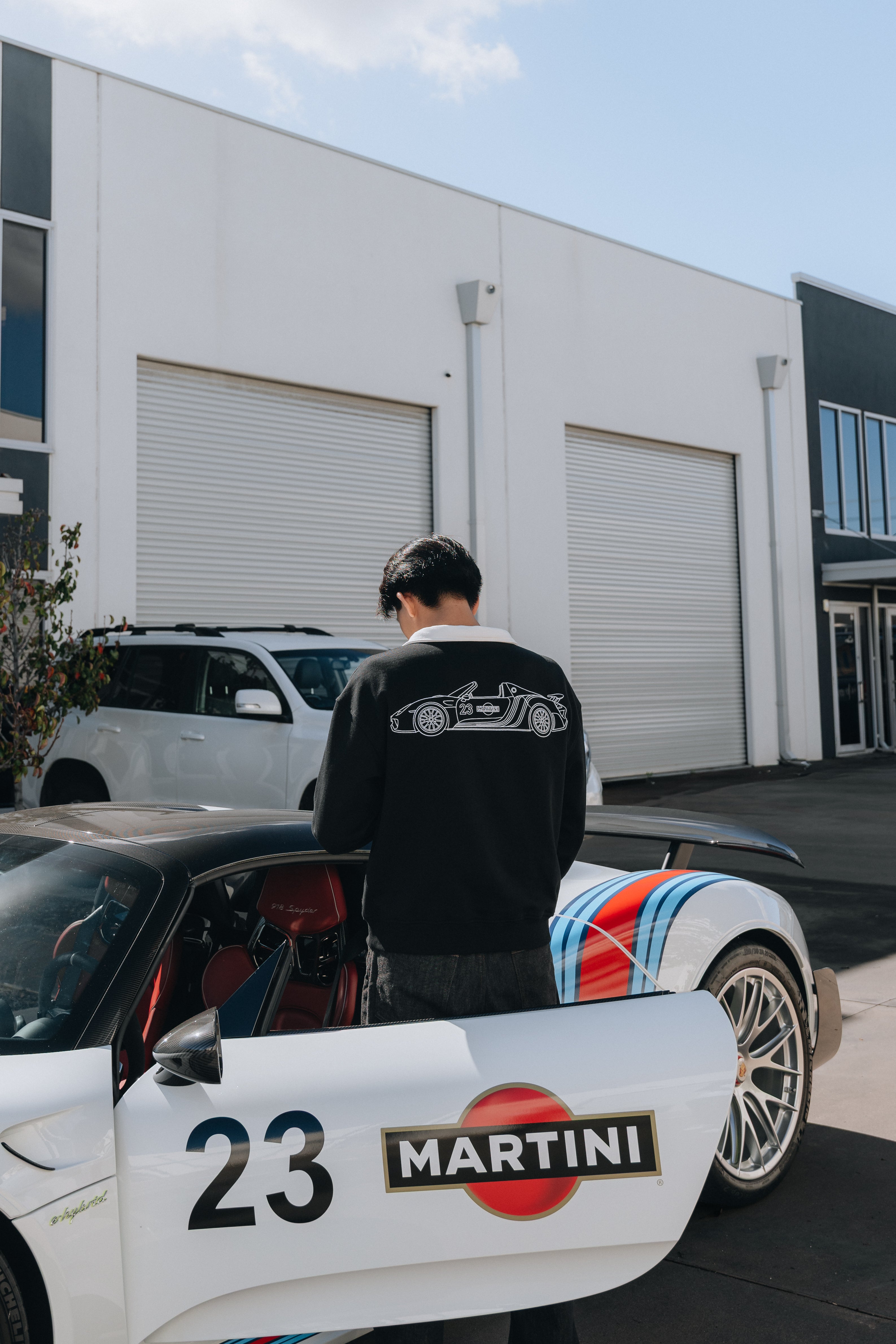 Porsche 918 Spyder Martini Quarterzip
