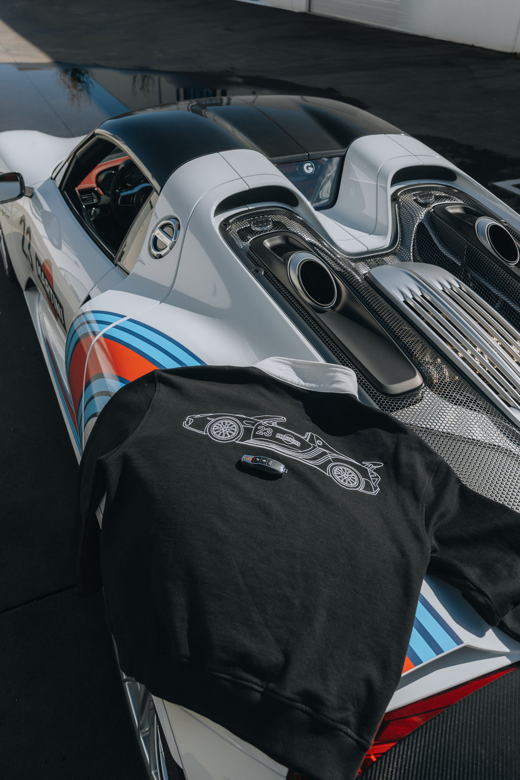 Porsche 918 Spyder Martini Quarterzip
